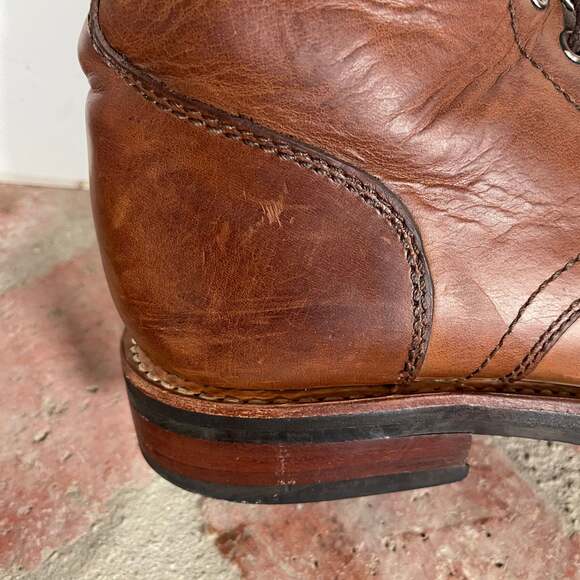 Thursday Boot Co Men’s Vintage Captain Boot in Brandy size 7.5 (2014-18) - Picture 8 of 14